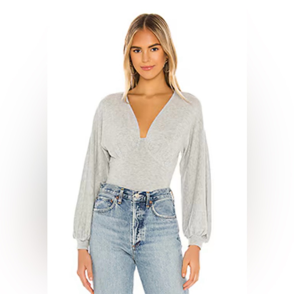 Majorelle light grey body suit. NWT and never been worn.